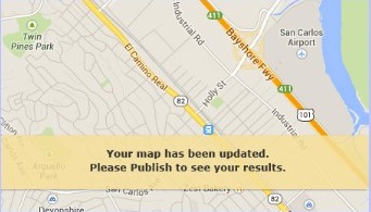 Map showing Laguna Beach area