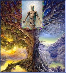 Spiritual tree artwork