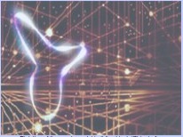 Depiction of string theory